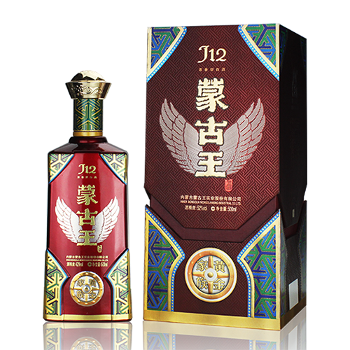 蒙古王酒52度黄金家族j12
